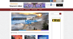 Desktop Screenshot of christianbackground.org
